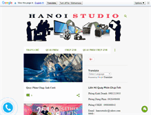 Tablet Screenshot of hanoistudio.com.vn